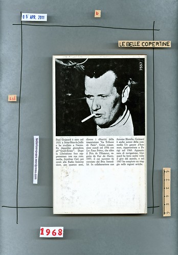 Paul Guimard, Le cose della vita: Mondadori 1968. quarta di sovracoperta