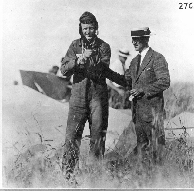 04-00525 Charles Lindbergh Delivers the Mail