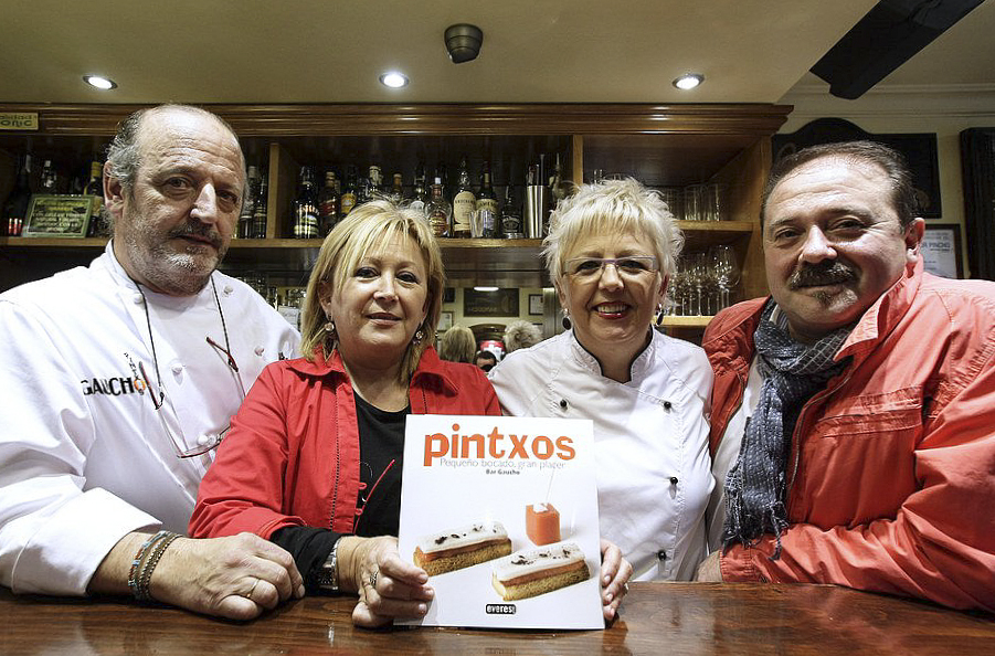 El gaucho presenta su libro de pintxos