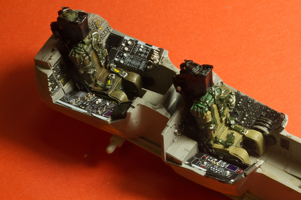 Tamiya 1/32 F-14A Tomcat Black Knights - Work in Progress - Aircraft ...