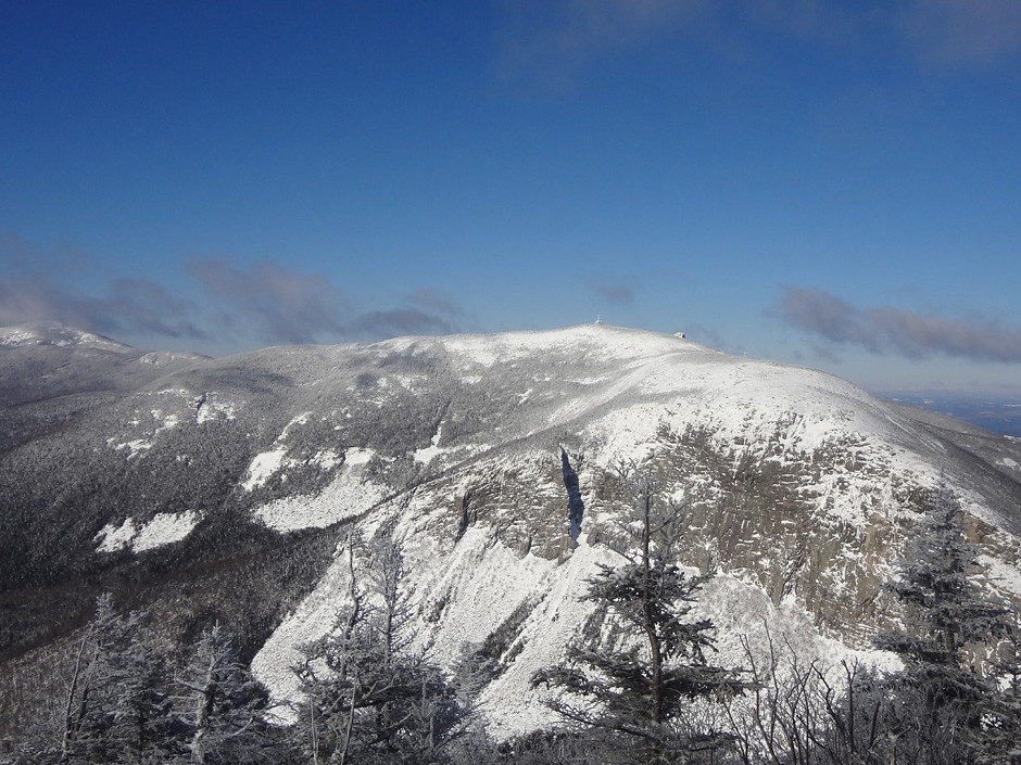 Cannon Mountain viewed from Mt. Lafayette Old Bridle Path