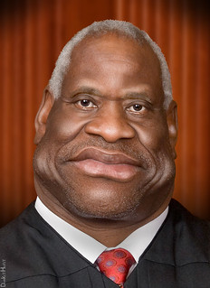Clarence Thomas - Caricature, From ImagesAttr