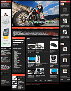 Motor Bike Parts Store - Adsense, Amazon and eBay Business
