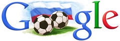 Google Russia World Cup Logos