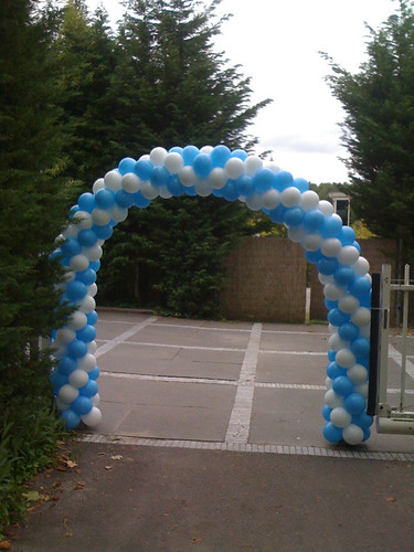 Balloon Arch 6m Baby Shower Geboorte Baby Sauna- en Wellness Resort Bleiswijk Rotterdam