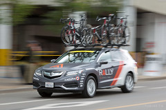 Rally Cycling Acura RDX at the 2016 Tour of Alberta