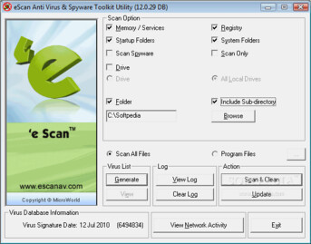 eScan Antivirus tool kit