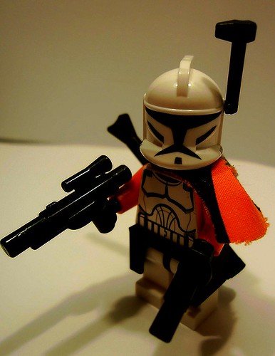 Custom Clone Trooper JETPACK for Minifigures Star Wars Pick your Color! 