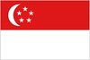 vlajka SINGAPUR