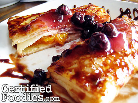Oh My Gulay, Baguio - Kung Fu crepe with mandarin oranges - CertifiedFoodies.com