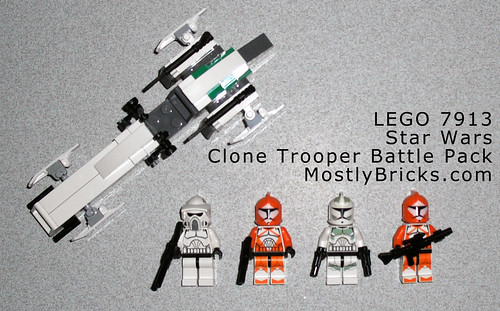 Lego 7913 star wars clone trooper battle pack hot sale