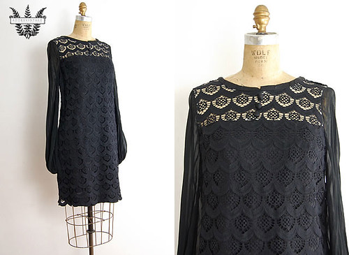 ADORED VINTAGE: Vintage Shop Updates: Little Black Vintage Dresses
