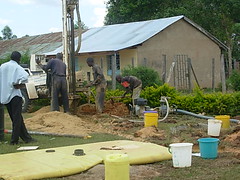 Ikobero school-disconection of drilling rods during drilling process