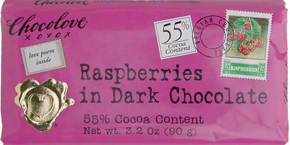 Raspberries in Dark Chocolate