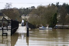 Flooded Bathampton Mill
