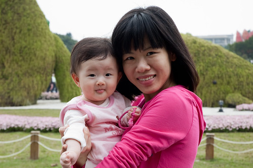 Mummy and Abi. 媽咪與孟姸！