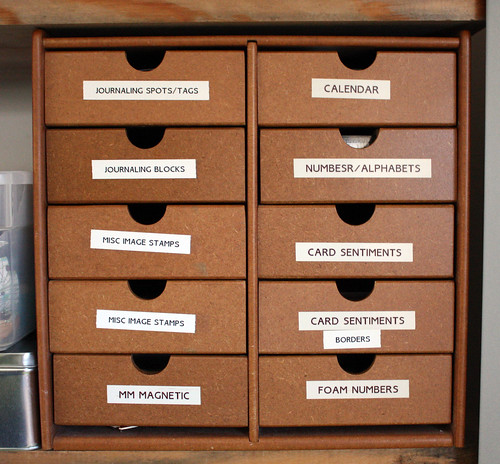 Stamp drawers