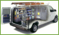 Cargo Van with Plumbing & HVAC package