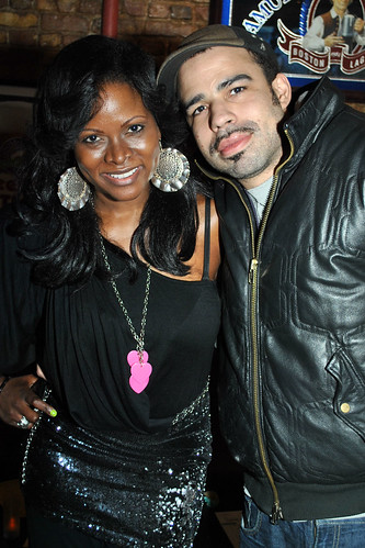 Abiola & Casey at Ab's MTV Made Ladies Man Party
