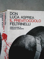 Don Luca Asprea, Il previtocciolo, Feltrinelli 1971; copertina di Silvio Coppola: cop. (part.), 2