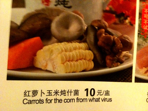 Carrots for the corn from what virus