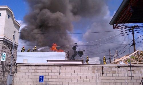 Guanajuato Tires burns on March 25, 2011