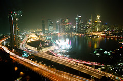 夜景 @ Singapore Flyer