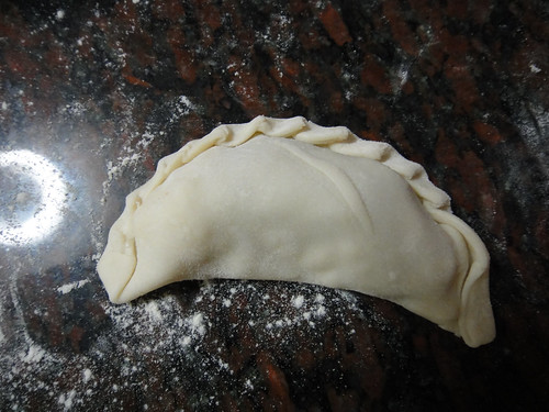 Empanada Before Going in the Oven