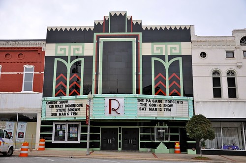 Ritz Theatre Talladega AL Movie Theatre Exterior