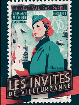 Affiche Invites Villeurbanne 2011.