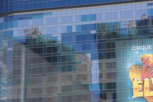 reflected, harmon hotel
