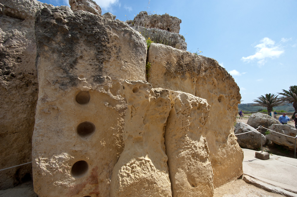 Los Templos Ggantija en Malta
