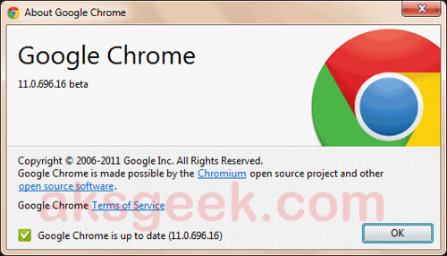 Chrome 11 Beta