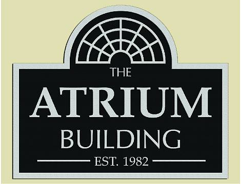 The Atrium Building Exterior Plaques