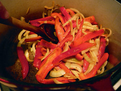Peppers and onions