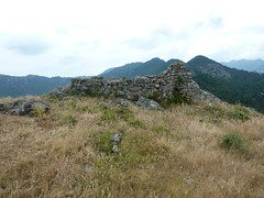 Sommet du Castellacciu : la tour ruinée