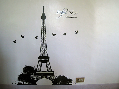 Eiffel Tower Wall Sticker
