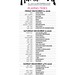MMF2008 Playing Times