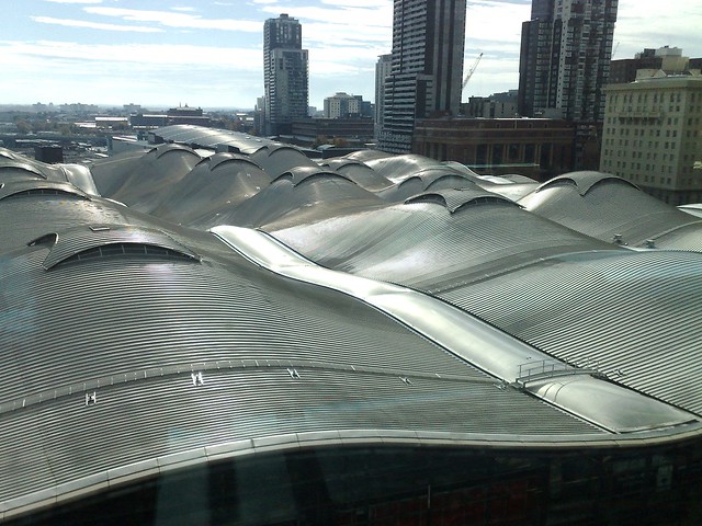 Southern Cross Station from above
