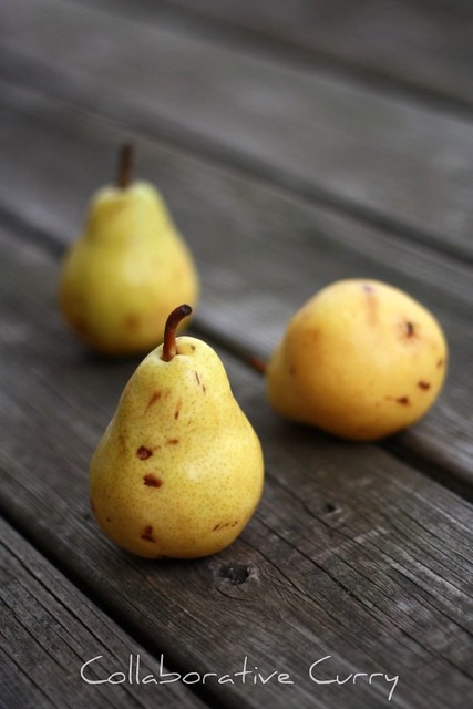 Collaborative Curry: Poached Pears