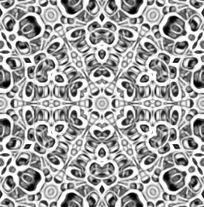 Psychedelic Deco Pattern 2b