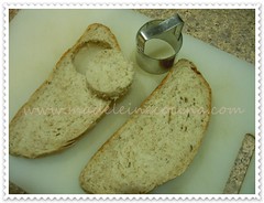 Cortando el pan
