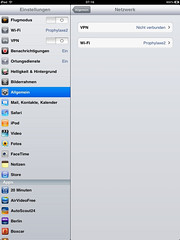 VPN-Konfiguration (BlackVPN auf dem iPad) 2/5