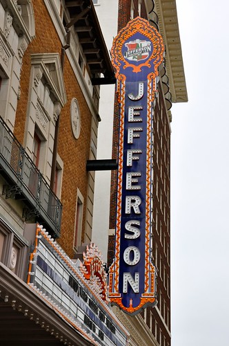 Jefferson Theatre Vintage Sign