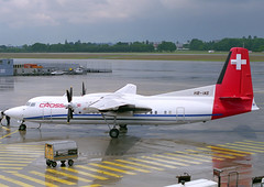 Crossair Fokker 50 HB-IAS GVA 12/06/1995