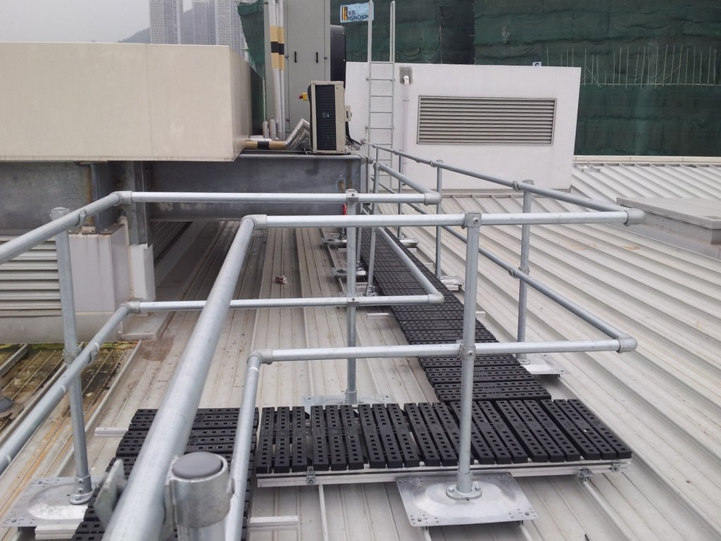 Safety Railing for Your Metal Roof - KeeGuard Metal Roof ...