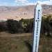 Peace Pole overlooking Cuzco