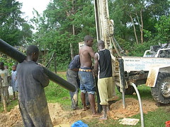 casing of the hole at mutsembi(shillo) school