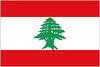 vlajka LIBANON