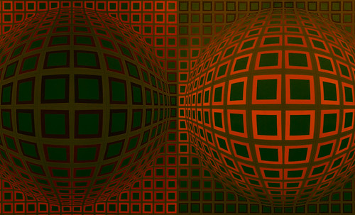Victor Vasarely • <a style="font-size:0.8em;" href="http://www.flickr.com/photos/30735181@N00/5323525117/" target="_blank">View on Flickr</a>